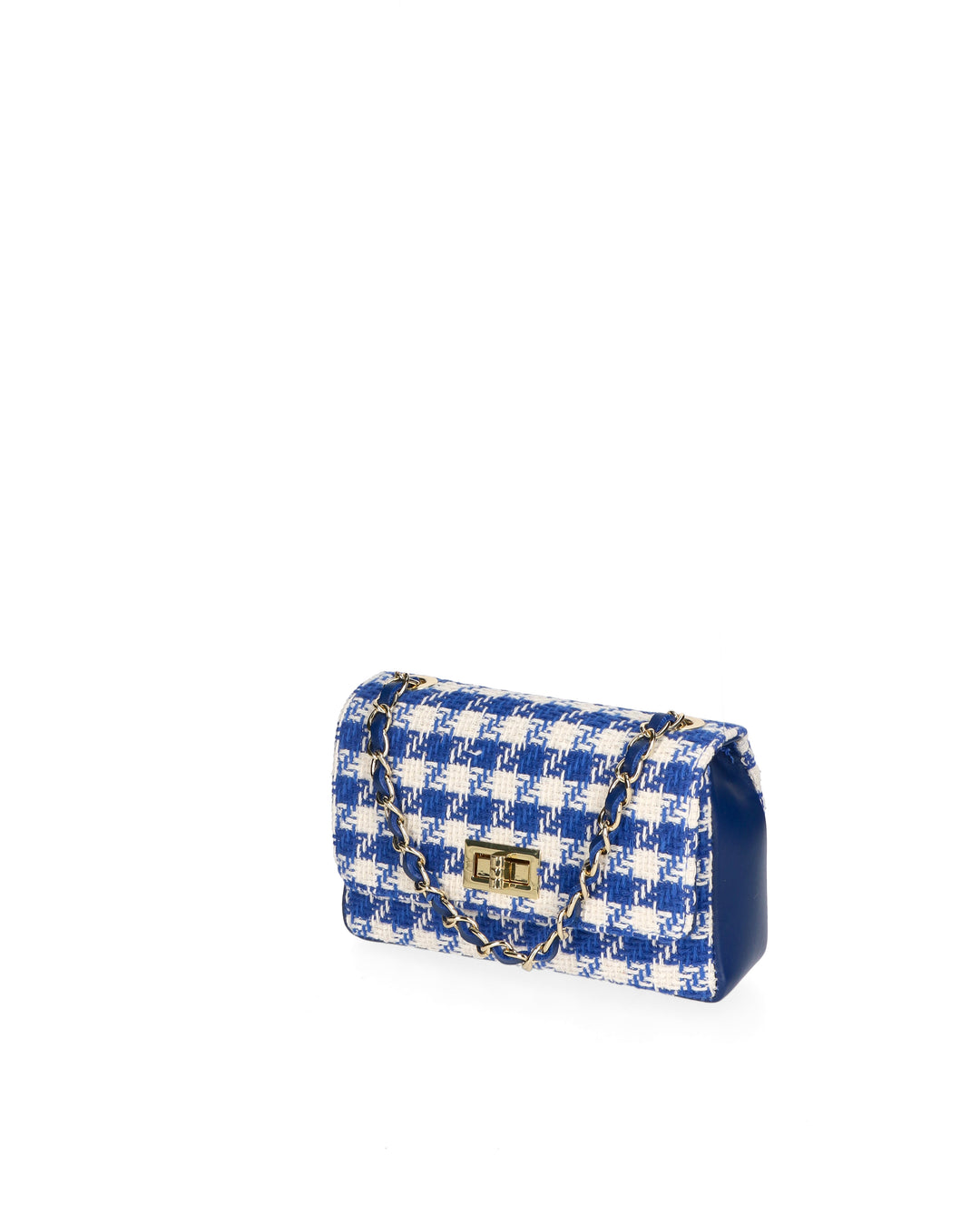 Borsa a tracolla da donna Misto Cotone e Pelle
