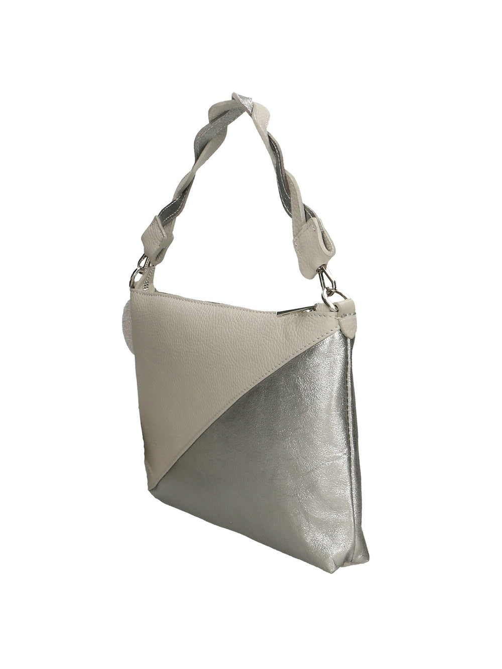 Snow Clutch für Damen aus echtem Leder