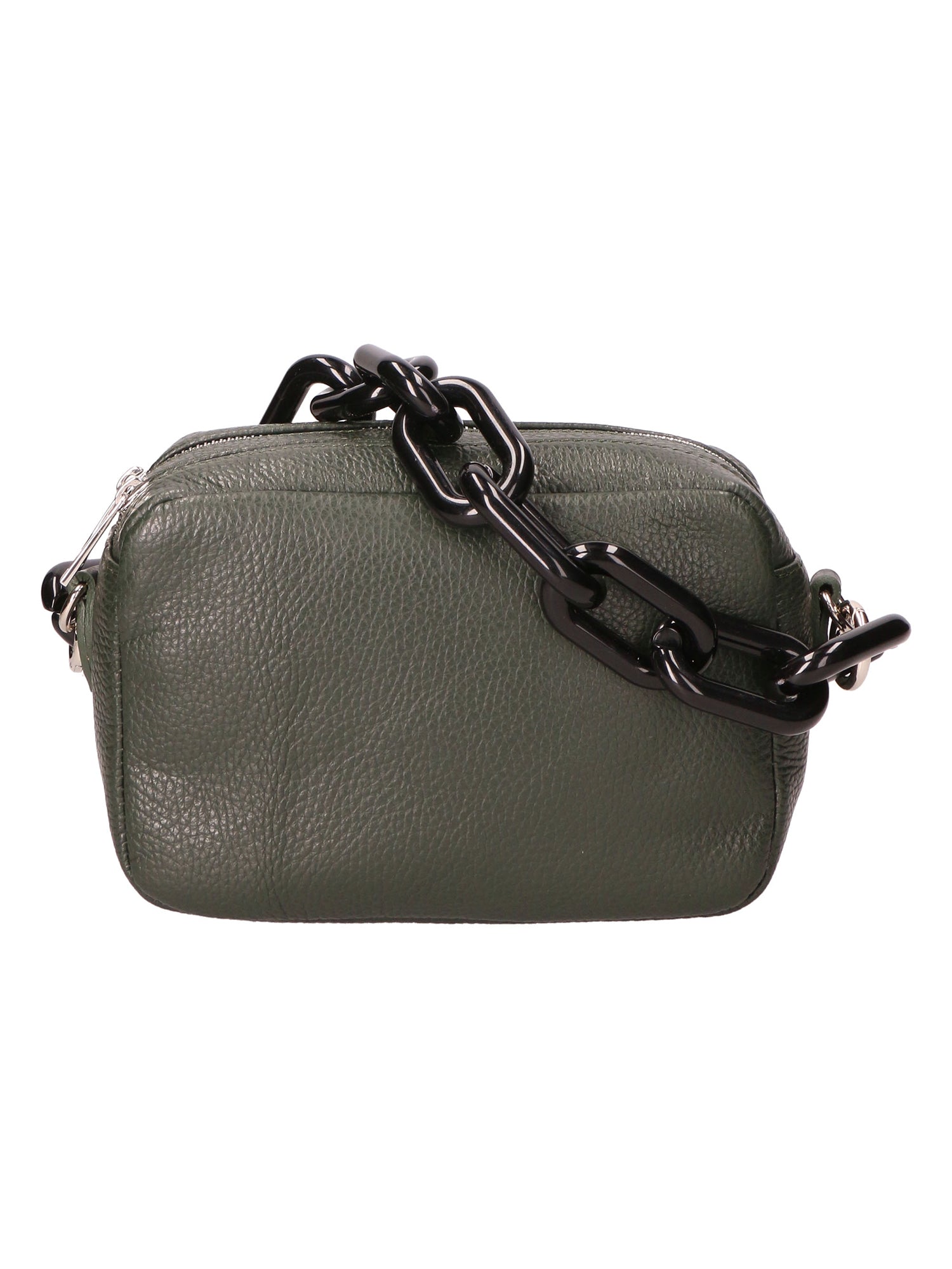 Borsa a spalla da Donna in Vera Pelle | Gave Lux | GLX220570623FBG-D14_VERDE_SCURO_DARK_GREEN
