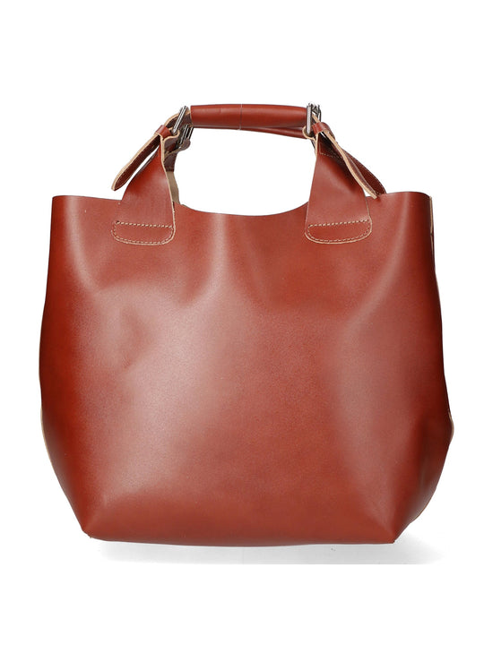 borsa a mano da Donna in Vera Pelle | Gave Lux | GLX22900723FBG-MARRONE