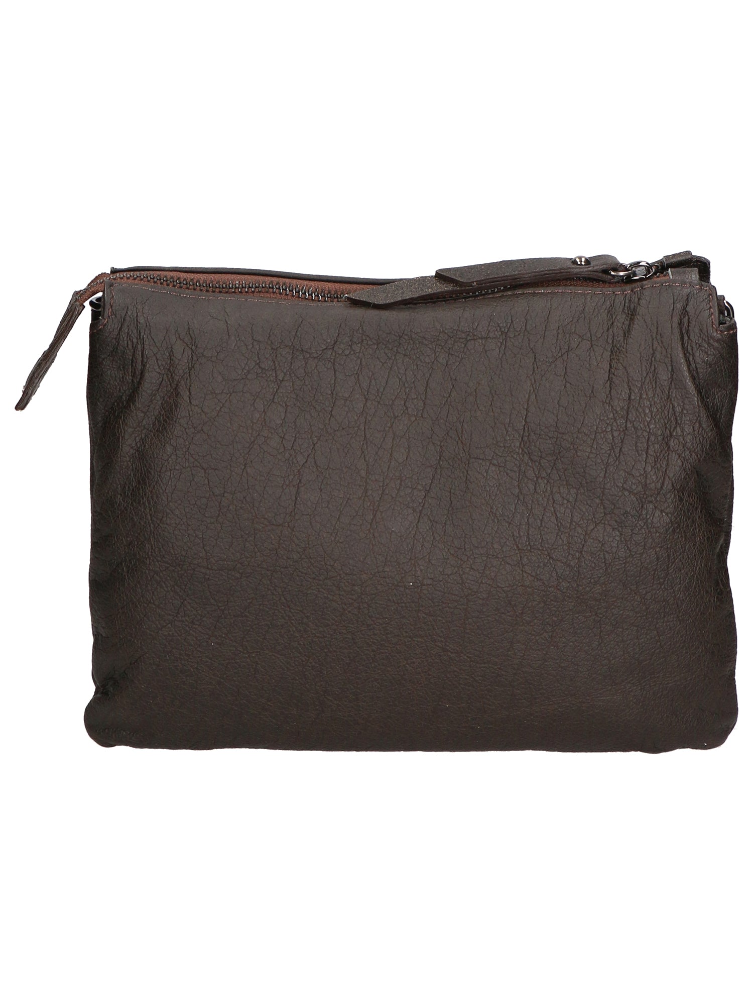 Borsa a tracolla da Donna in Vera Pelle | Gave Lux | GLX22656423FBG-T.MORO_DARK_BROWN