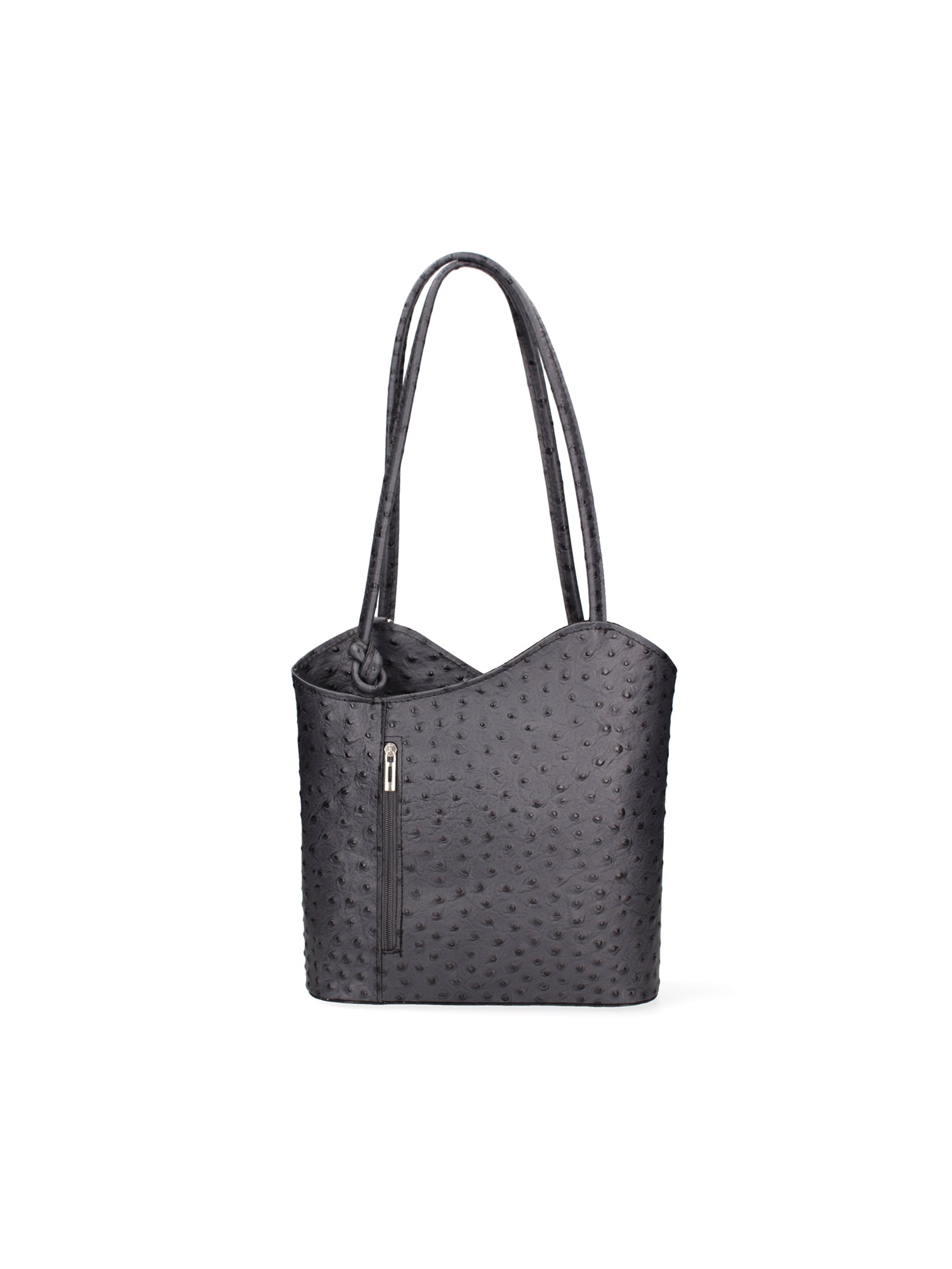 Zaino da Donna in Vera Pelle | Gave Lux | GLX22300523FBG-19_GRIGIO_SCURO
