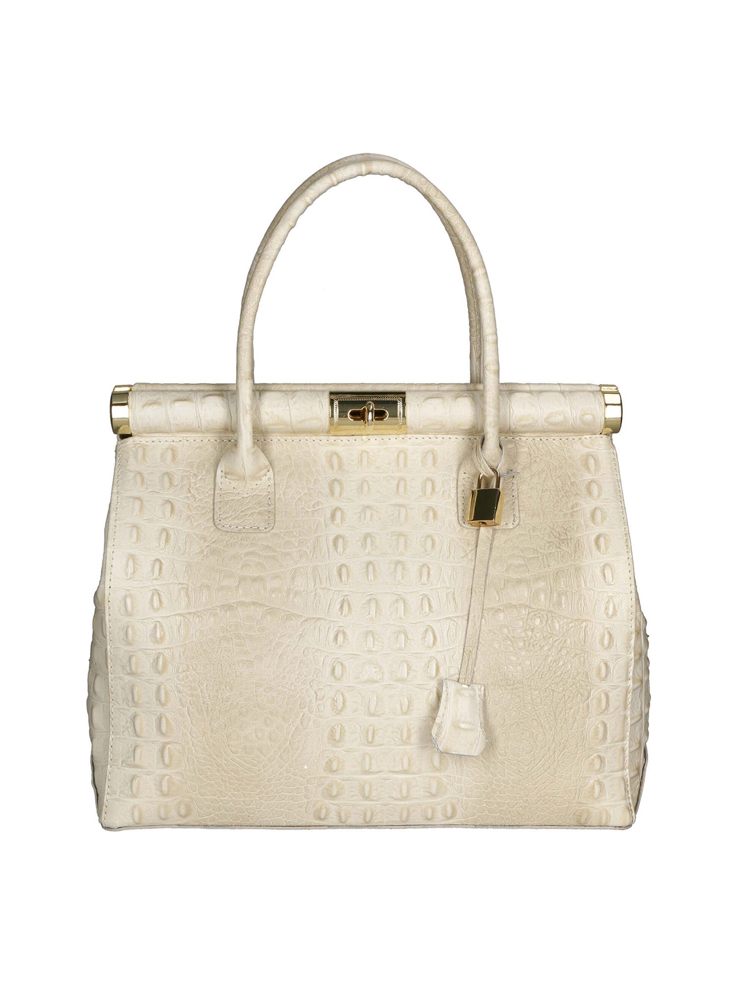 borsa a mano da Donna in Vera Pelle | Gave Lux | GLX22772723FBG-C37_BEIGE_BEIGE
