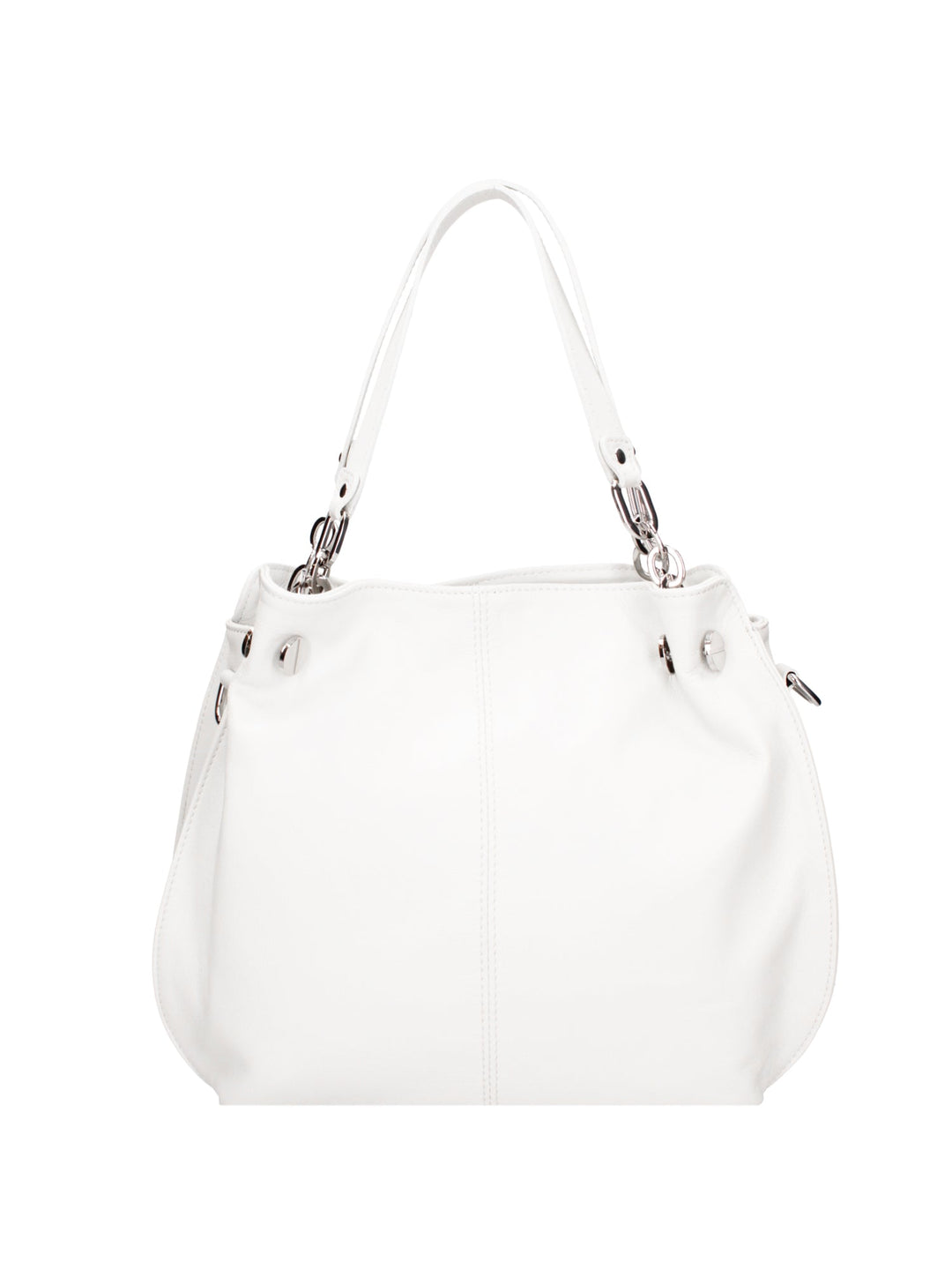 borsa a spalla da Donna in Vera Pelle | Gave Lux | GLX22330523FBG-S01_BIANCO