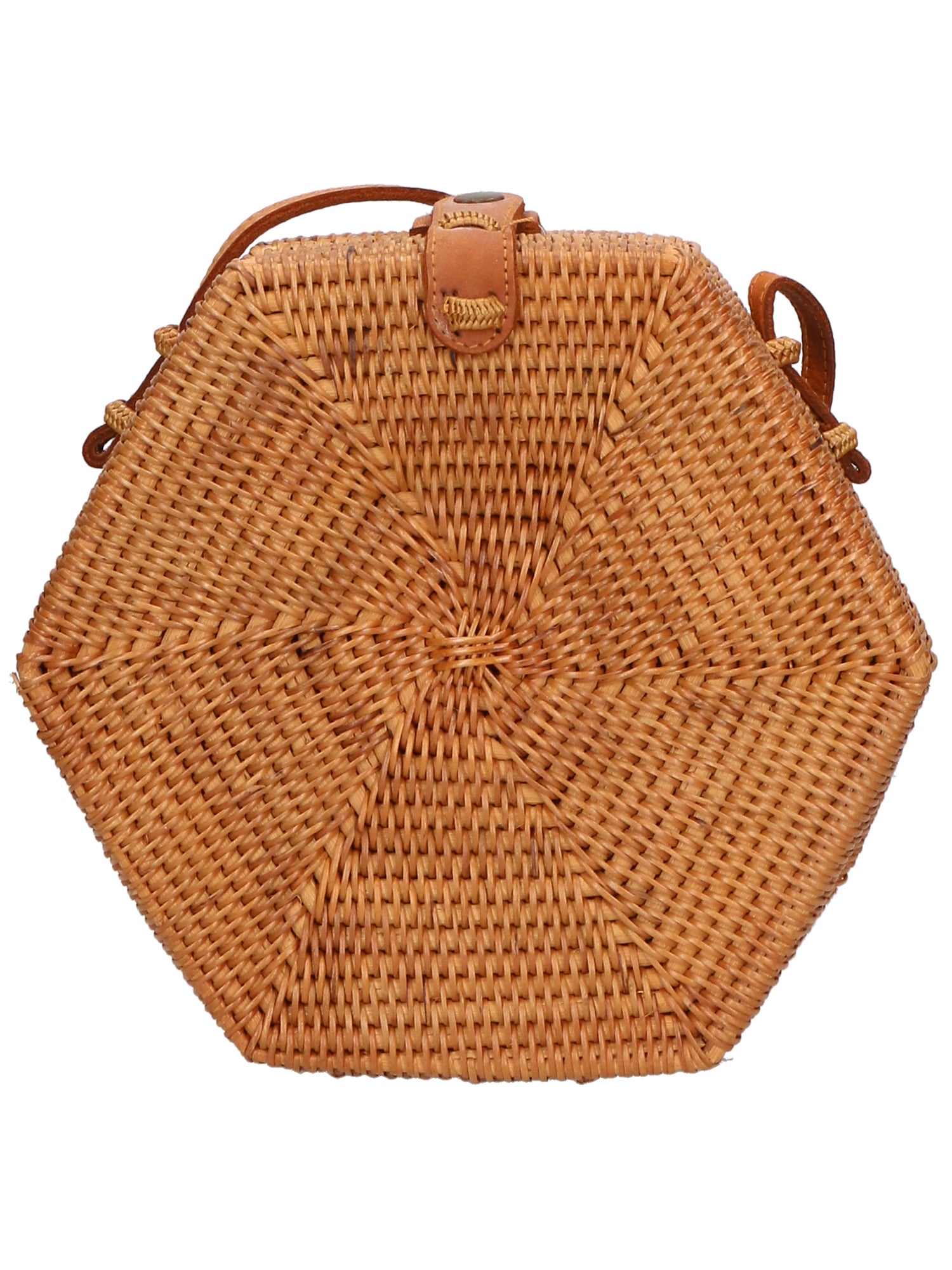 Borsa a spalla da Donna in Rattan | Gave Lux | GLX228800723FBG-MIX