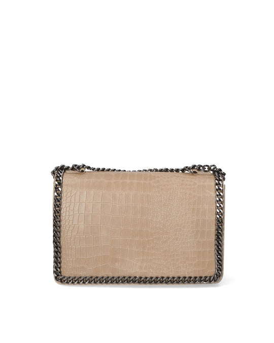 Borsa a tracolla da donna In Vera pelle | Gave Lux | GLX228006623FBG-TAUPE