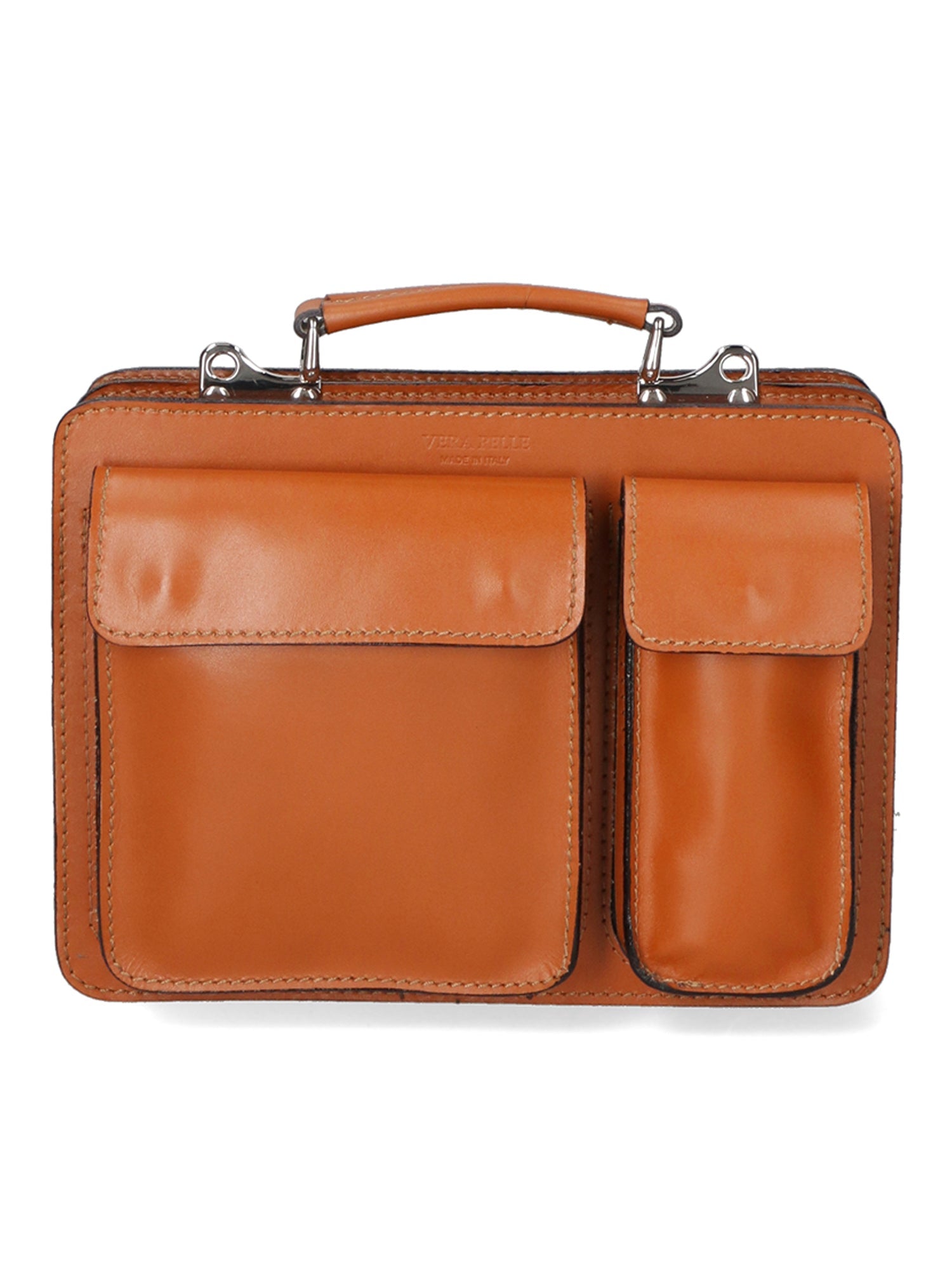 Borsa da lavoro Unisex in Vera Pelle | Gave Lux | GLX22700723FBG-CUOIO