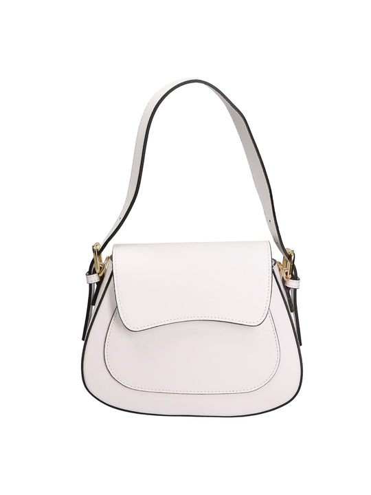 Borsa a spalla da Donna in Vera Pelle | Gave Lux | GLX220595823FBG-L101_BIANCO