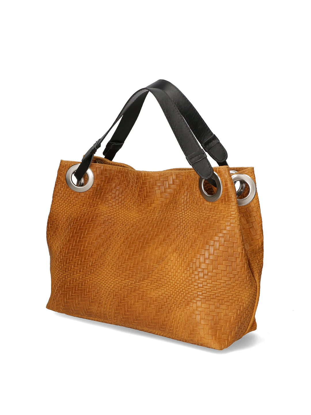 Emilia Borsa a spalla da Donna in Vera Pelle
