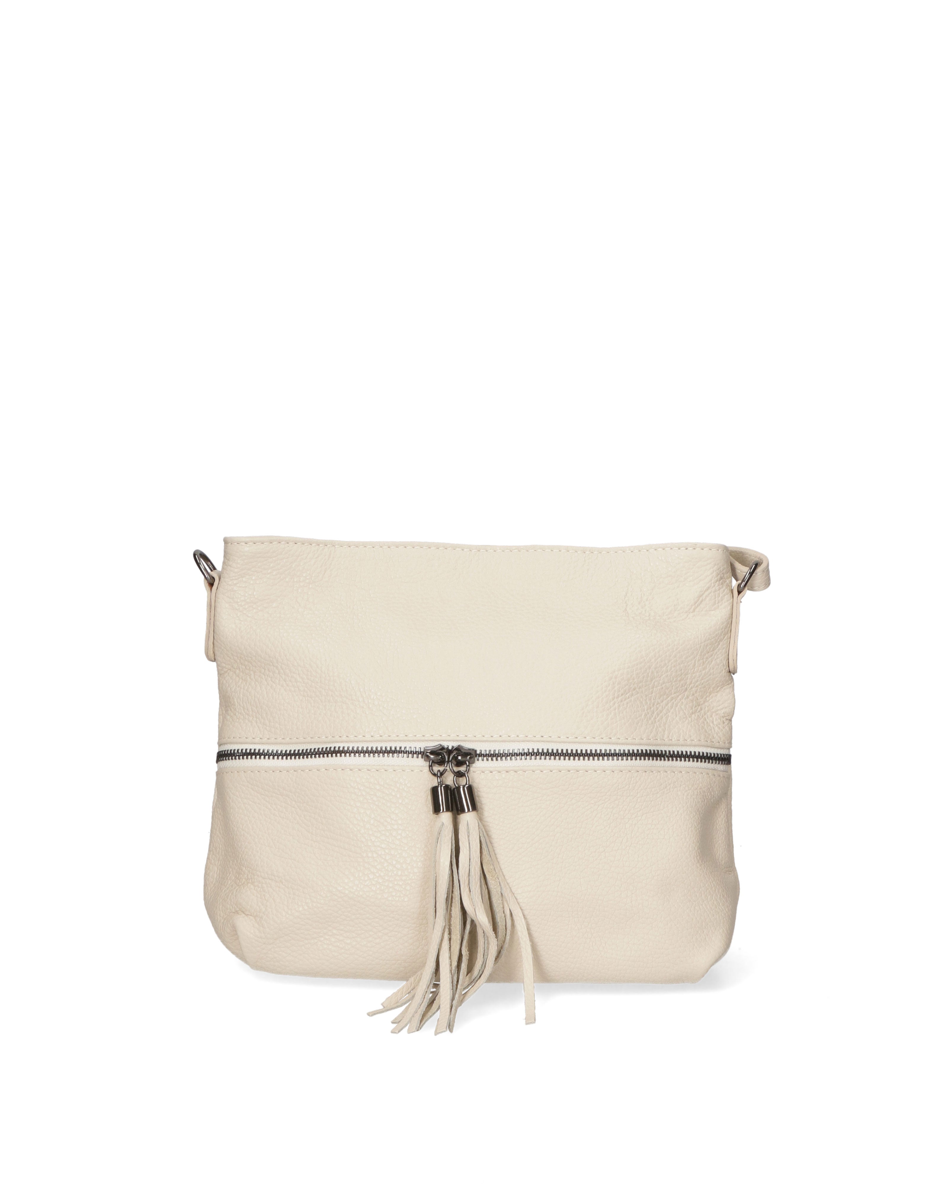 Borsa a tracolla da donna In Vera pelle | Gave Lux | GLX228006223FBG-BEIGE