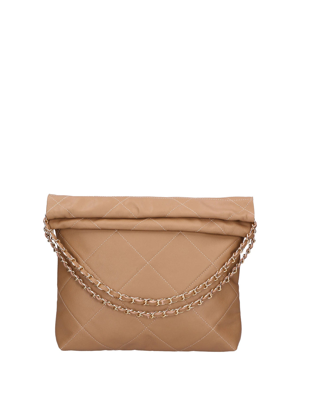 borsa a spalla da Donna in Vera Pelle | gave lux | GLX220689723FBG-S40_TAUPE