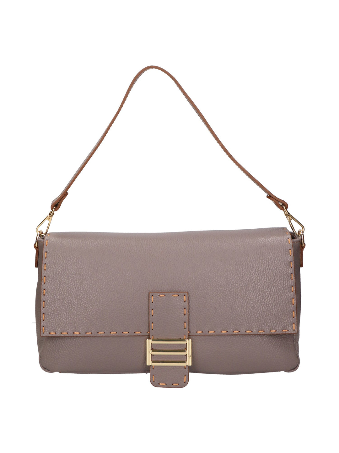 borsa a spalla da Donna in Vera Pelle | gave lux | GLX220686823FBG-D77_SMOG
