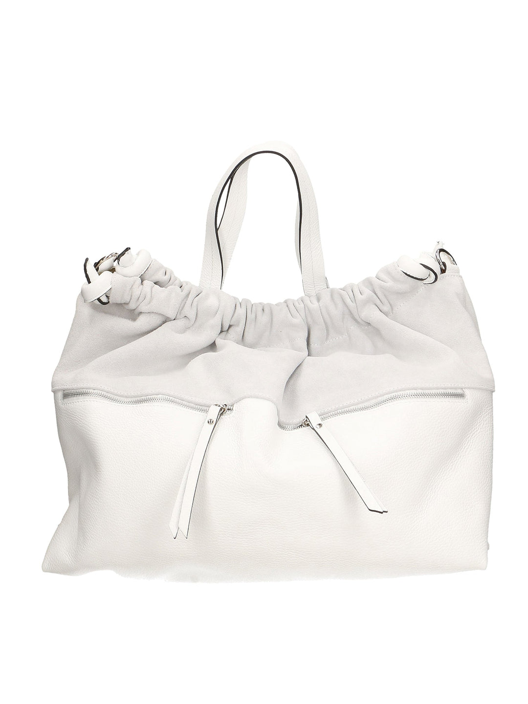 Borsa a mano da Donna in Vera Pelle | Gave Lux | GLX220183823FBG-BIANCO_WHITE