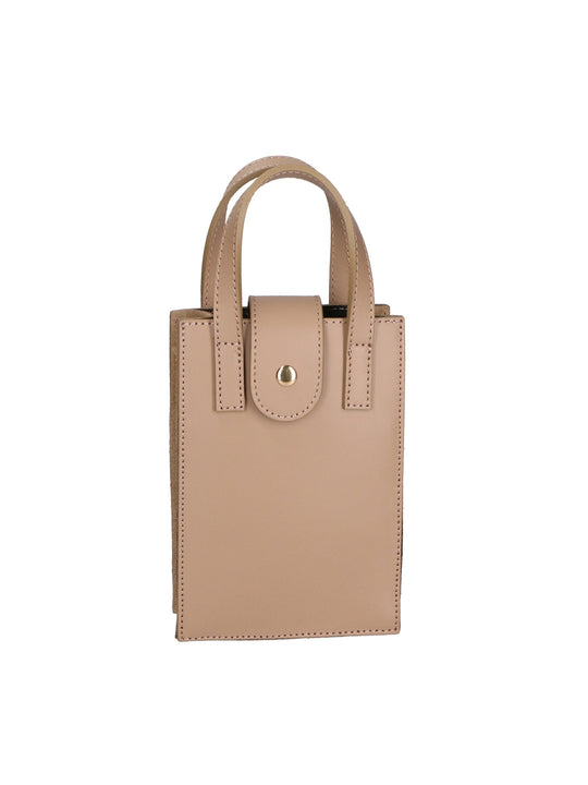 Borsa a mano da Donna in Vera Pelle | Gave Lux | GLX220599123FBG-L110_TAUPE_CHIARO+04_TAUPE_CHIARO
