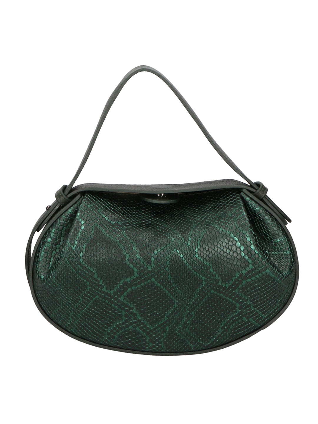 Borsa a mano da Donna in Vera Pelle | Gave Lux | GLX220545923FBG-D14_VERDE_SCURO_L016_VERDE