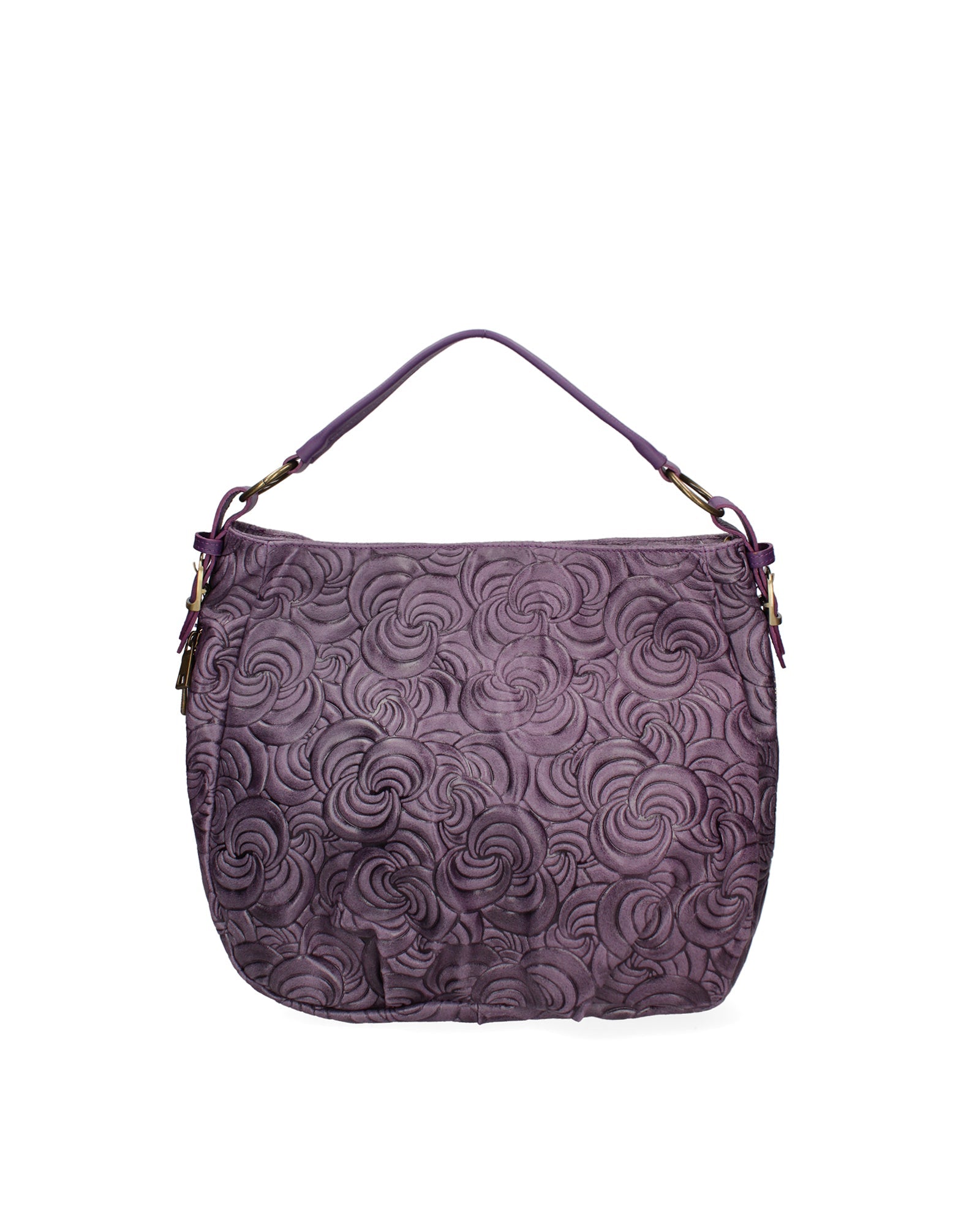 Borsa a mano da donna In Vera pelle | Gave Lux | GLX228001323FBG-038_VIOLA_SCURO