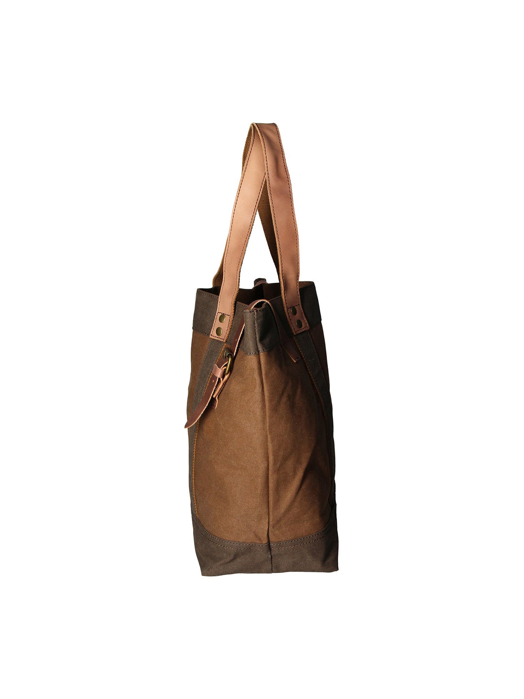 Maura Unisex-Handtasche aus Canvas und Leder