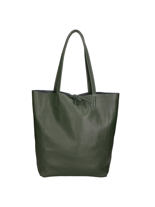 Borsa a mano da Donna in Vera Pelle | Gave Lux | GLX220673323FBG-D14_VERDE_SCURO_