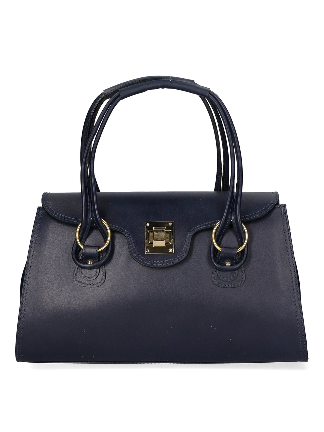 borsa a mano da Donna in Vera Pelle | Gave Lux | GLX22911223FBG-BLU_DARK_BLUE