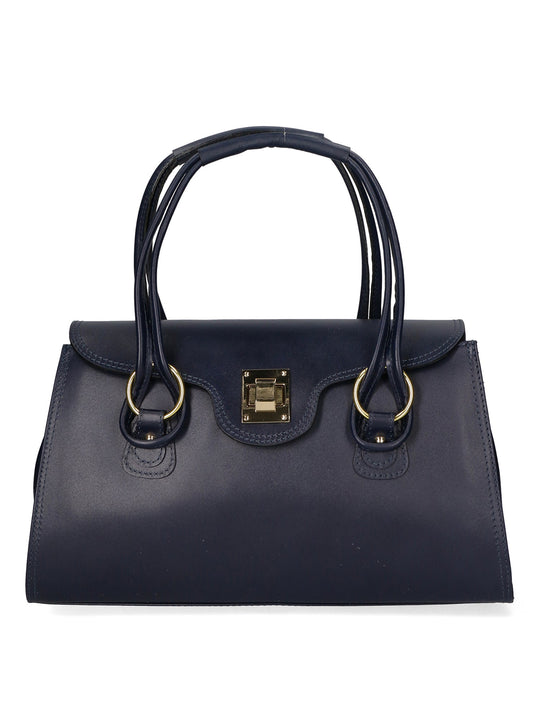 borsa a mano da Donna in Vera Pelle | Gave Lux | GLX22911223FBG-BLU_DARK_BLUE