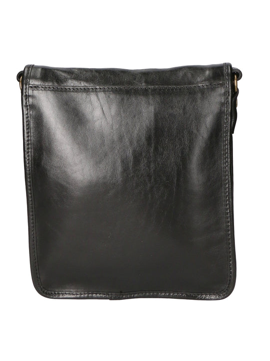 Fiamma Unisex Genuine Leather Shoulder Bag