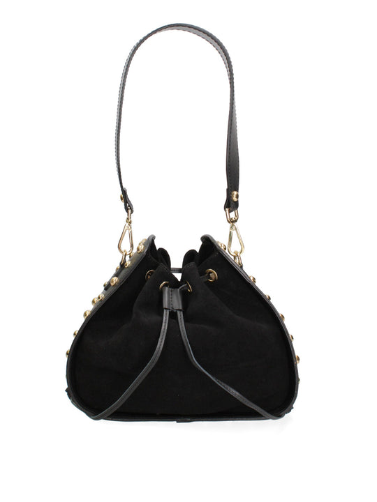 Borsa a spalla da donna In Vera pelle | Gave Lux | GLX22897723FBG-NERO