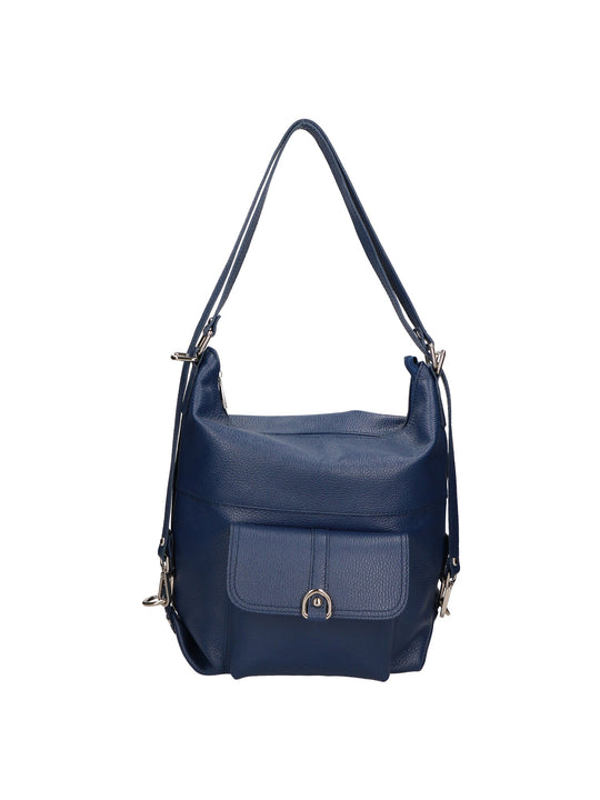 Borsa a spalla da Donna in Vera Pelle | Gave Lux | GLX22330123FBG-BLU