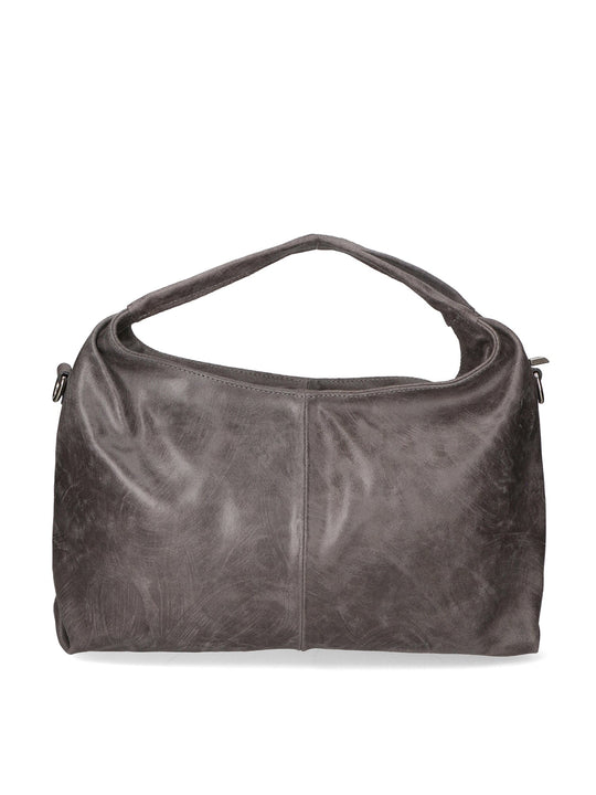 Borsa a sacca da Donna in Vera Pelle | Gave Lux | GLX228005323FBG-GRIGIO