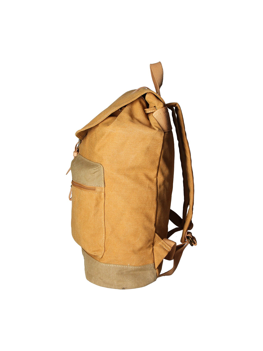 Mavi’ Zaino unisex in Canvas e pelle