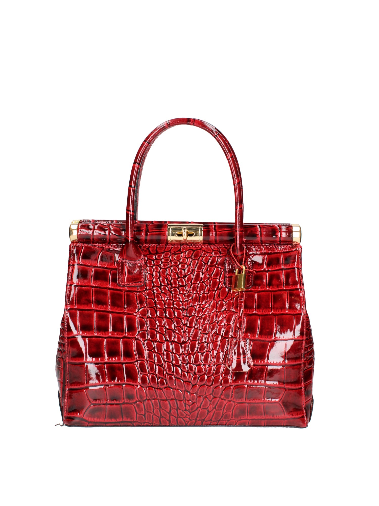borsa a mano da Donna in Vera Pelle | Gave Lux | GLX22774223FBG-C10_ROSSO_SCURO