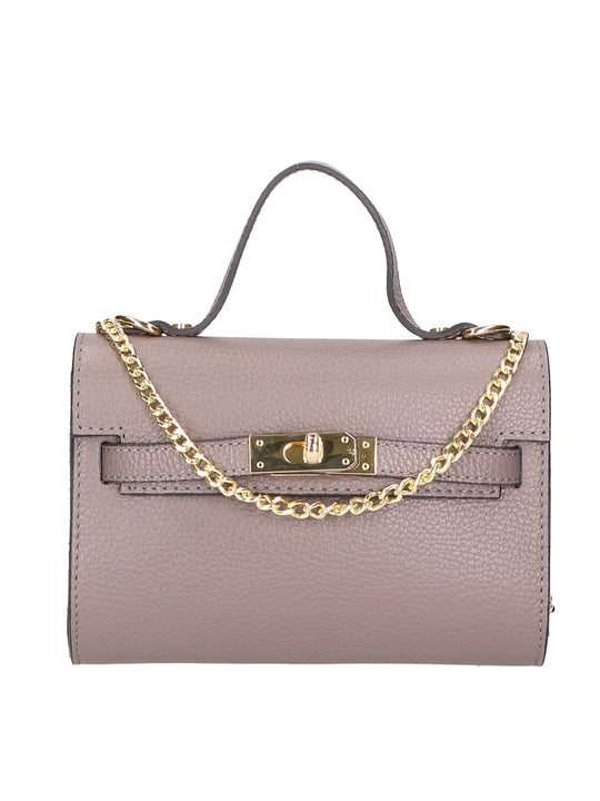 Uma Damen-Clutch aus echtem Leder