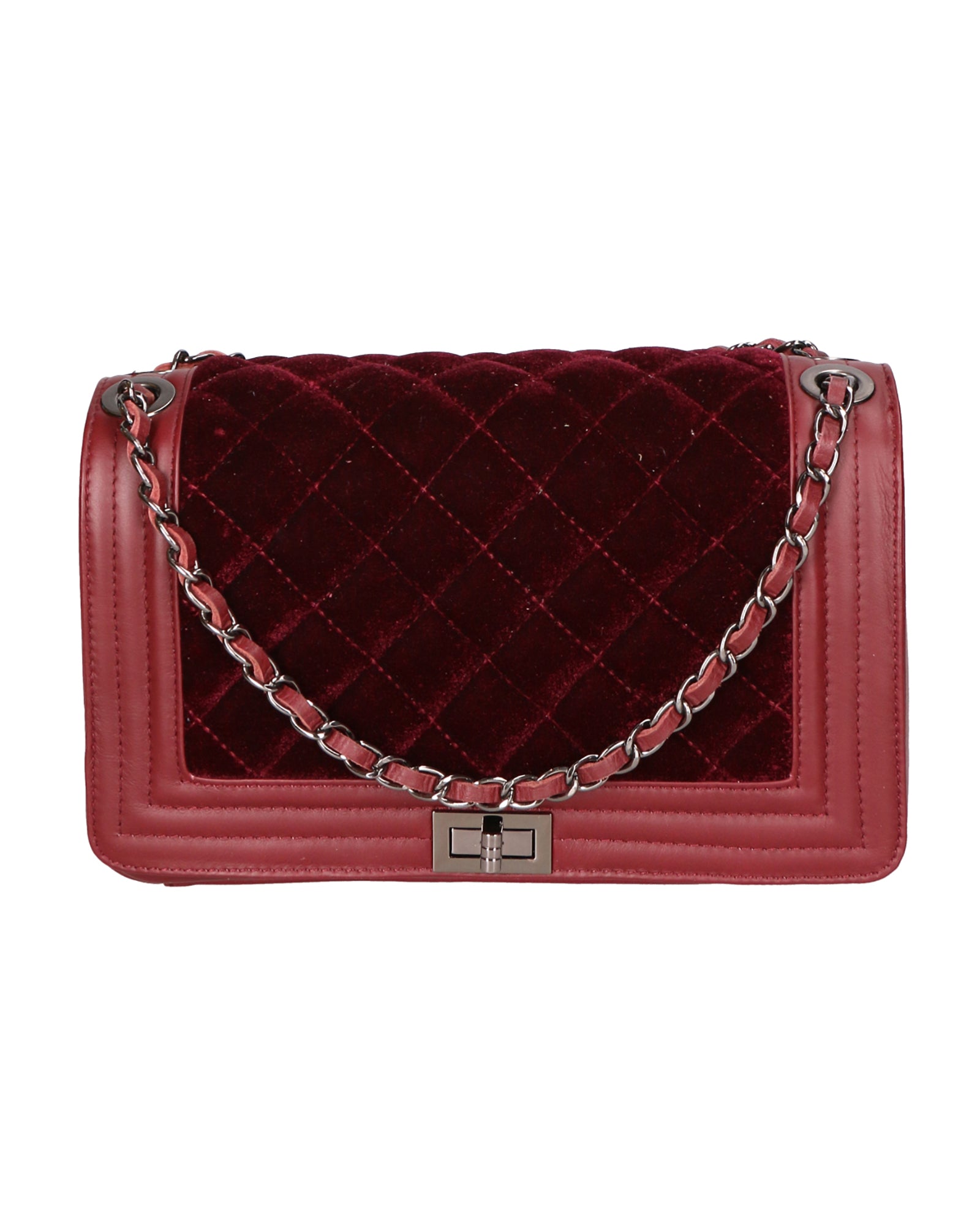 Borsa a tracolla da donna In Vera pelle | gave lux | GLX22113923FBG-BORDO