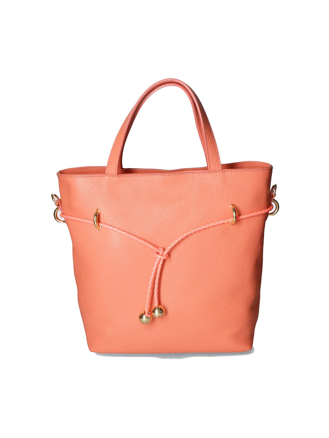 Borsa a mano da Donna in Vera Pelle | Gave Lux | GLX220324723FBG-D63_SALMONE