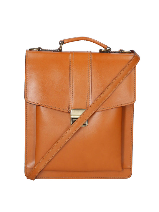 Ettore Unisex-Arbeitstasche aus echtem Leder