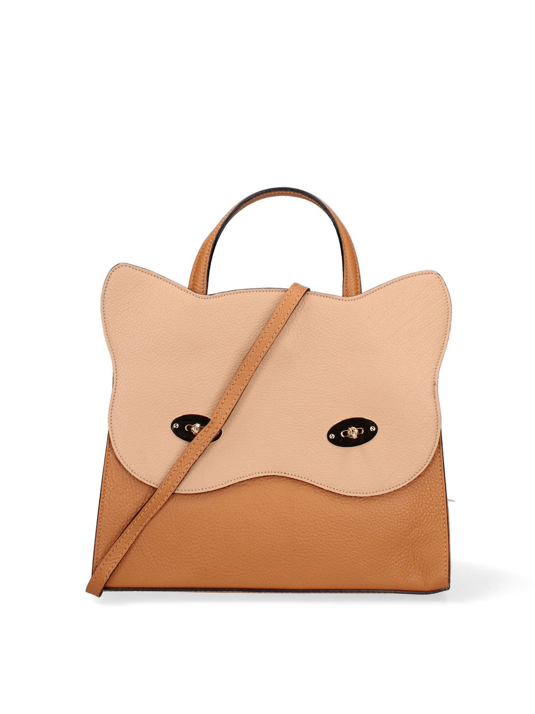 Damenhandtasche aus echtem Leder