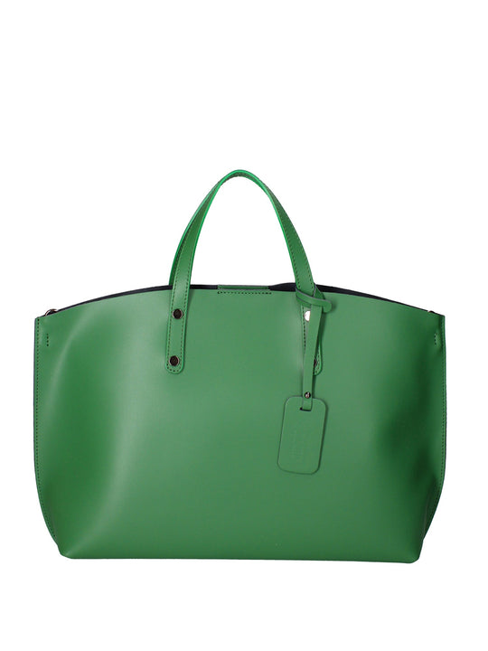 Borsa a spalla da donna In Vera pelle | gave lux | GLX22209423FBG-L160_VERDE