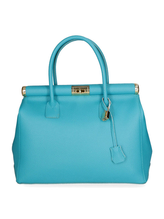 borsa a mano da Donna in Vera Pelle | Gave Lux | GLX22800523FBG-D32_TURCHESE