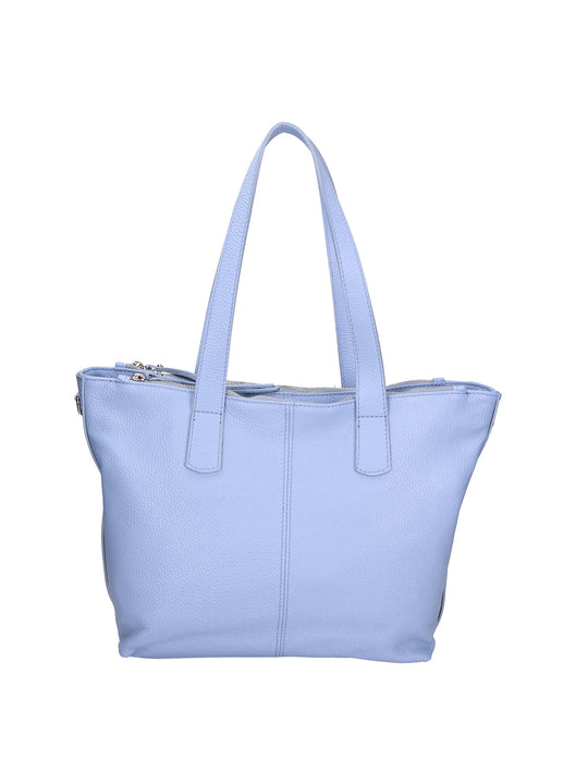 Borsa a spalla da Donna in Vera Pelle | Gave Lux | GLX220593523FBG-D220_AZZURRO