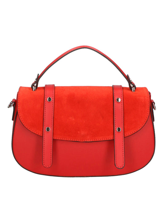 Borsa a mano da Donna in Vera Pelle | Gave Lux | GLX220599323FBG-L214_ROSSO+17_ROSSO