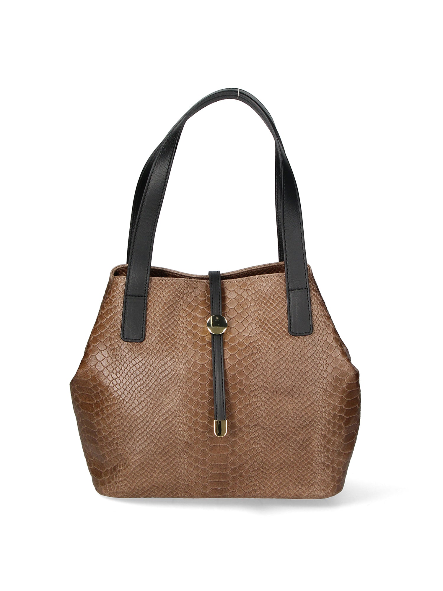 Borsa a mano da Donna in Vera Pelle | Gave Lux | GLX22527623FBG-009_TAUPE_SCURO