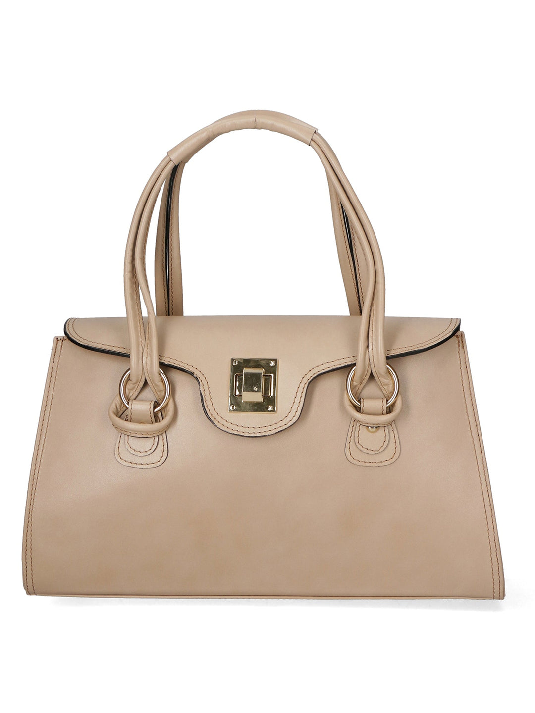 borsa a mano da Donna in Vera Pelle | Gave Lux | GLX22911223FBG-FANGO_TAUPE