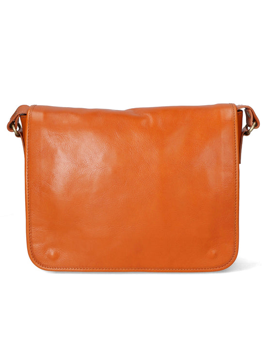 borsa a mano Unisex in Vera Pelle | Gave Lux | GLX22911023FBG-CUOIO_COGNAC