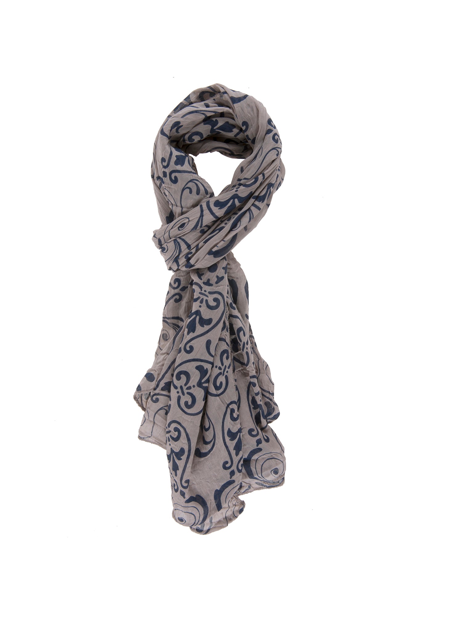Foulard Unisex in Cotone e seta | Gave Lux | GLX22L100323FBG-TAUPE