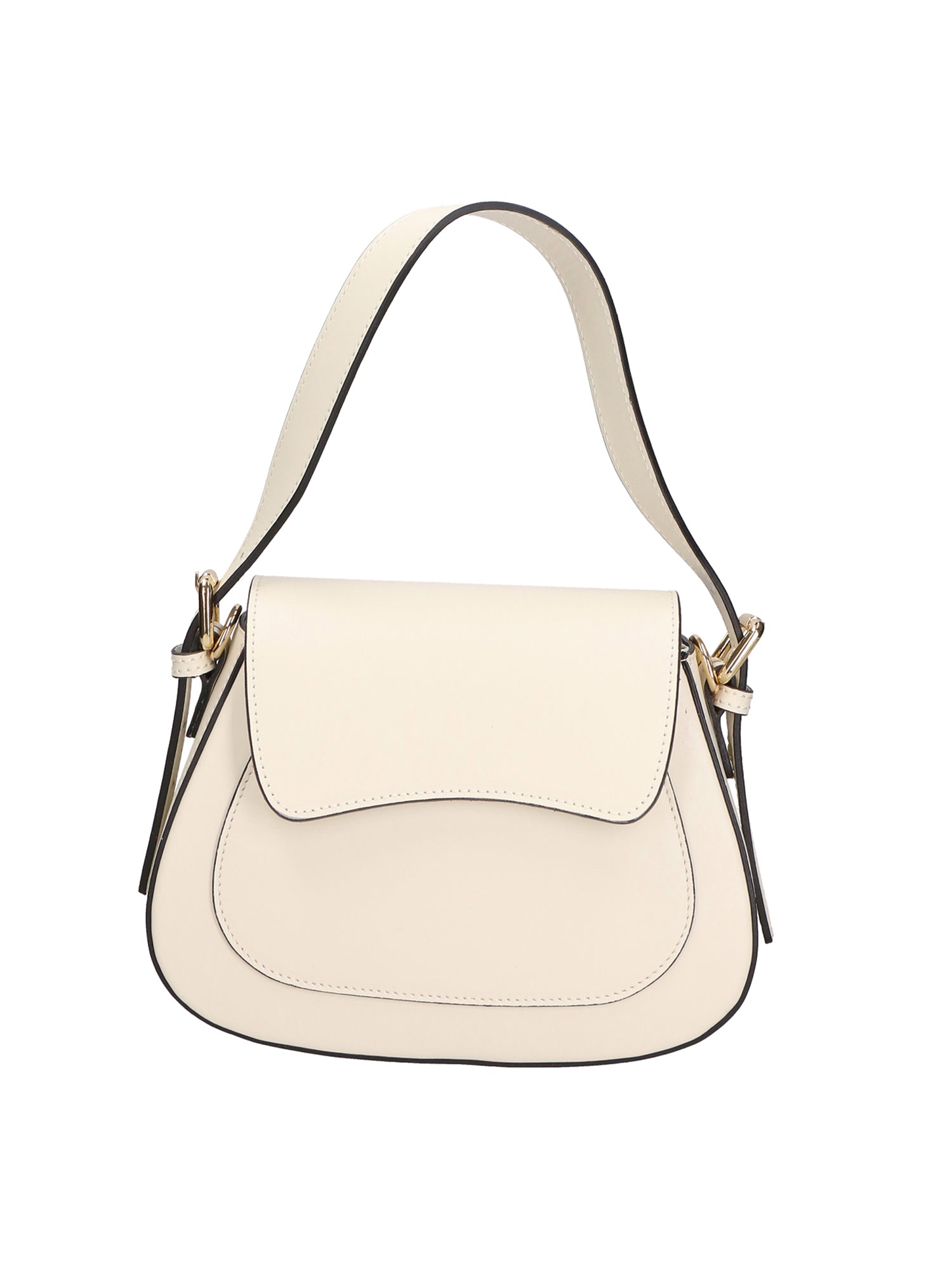 Borsa a spalla da Donna in Vera Pelle | Gave Lux | GLX220595823FBG-L804_BEIGE