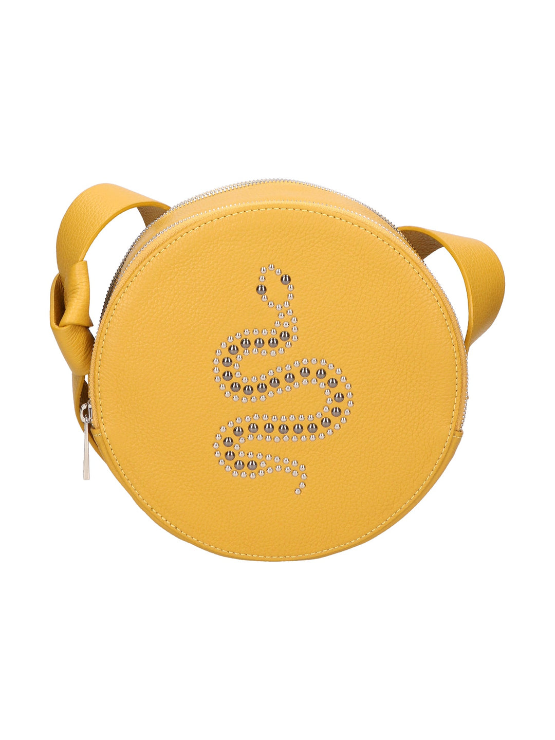 Borsa a spalla da Donna in Vera Pelle | Gave Lux | GLX2219096023FBG-SENAPE
