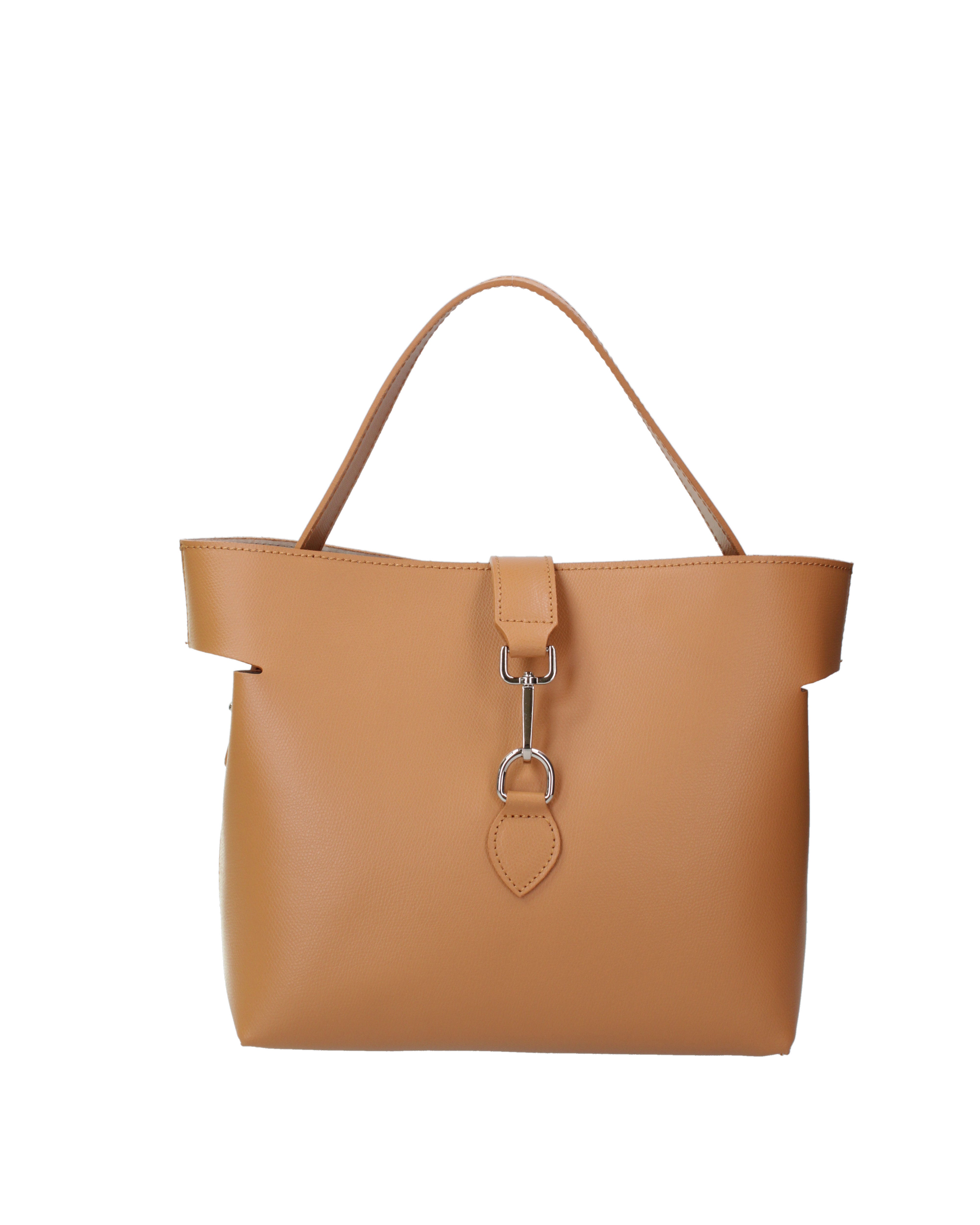 Borsa a mano da donna In Vera pelle | Gave Lux | GLX220737923FBG-PL44_CUOIO