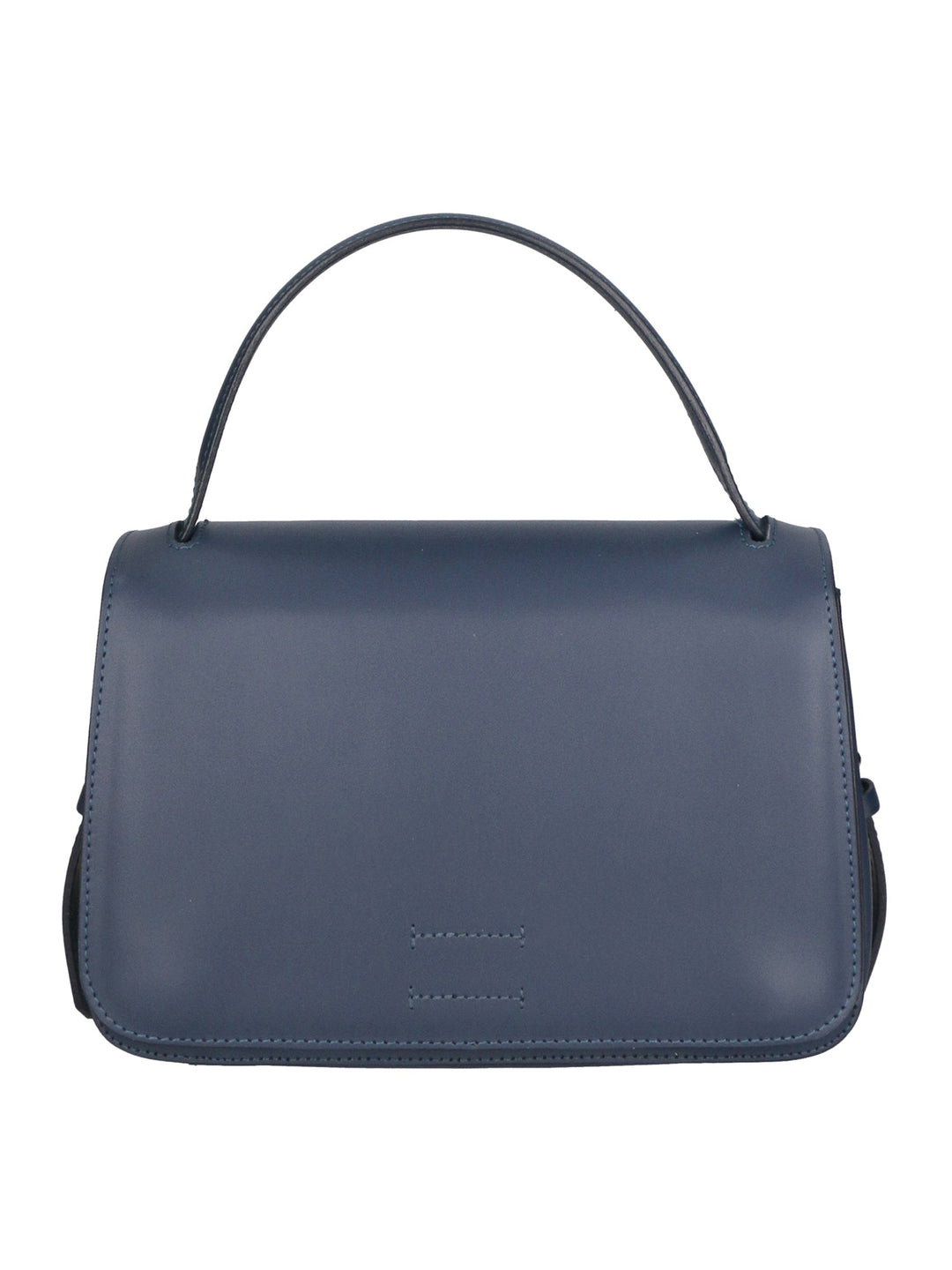 Borsa a mano da Donna in Vera Pelle | Gave Lux | GLX220451423FBG-L118_BLU_JEANS