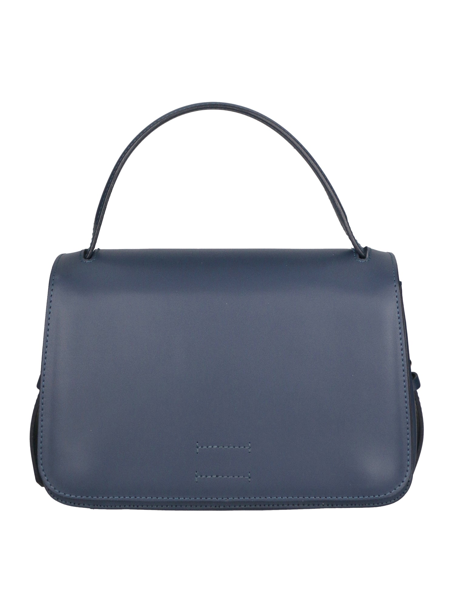 Borsa a mano da Donna in Vera Pelle | Gave Lux | GLX220451423FBG-L118_BLU_JEANS