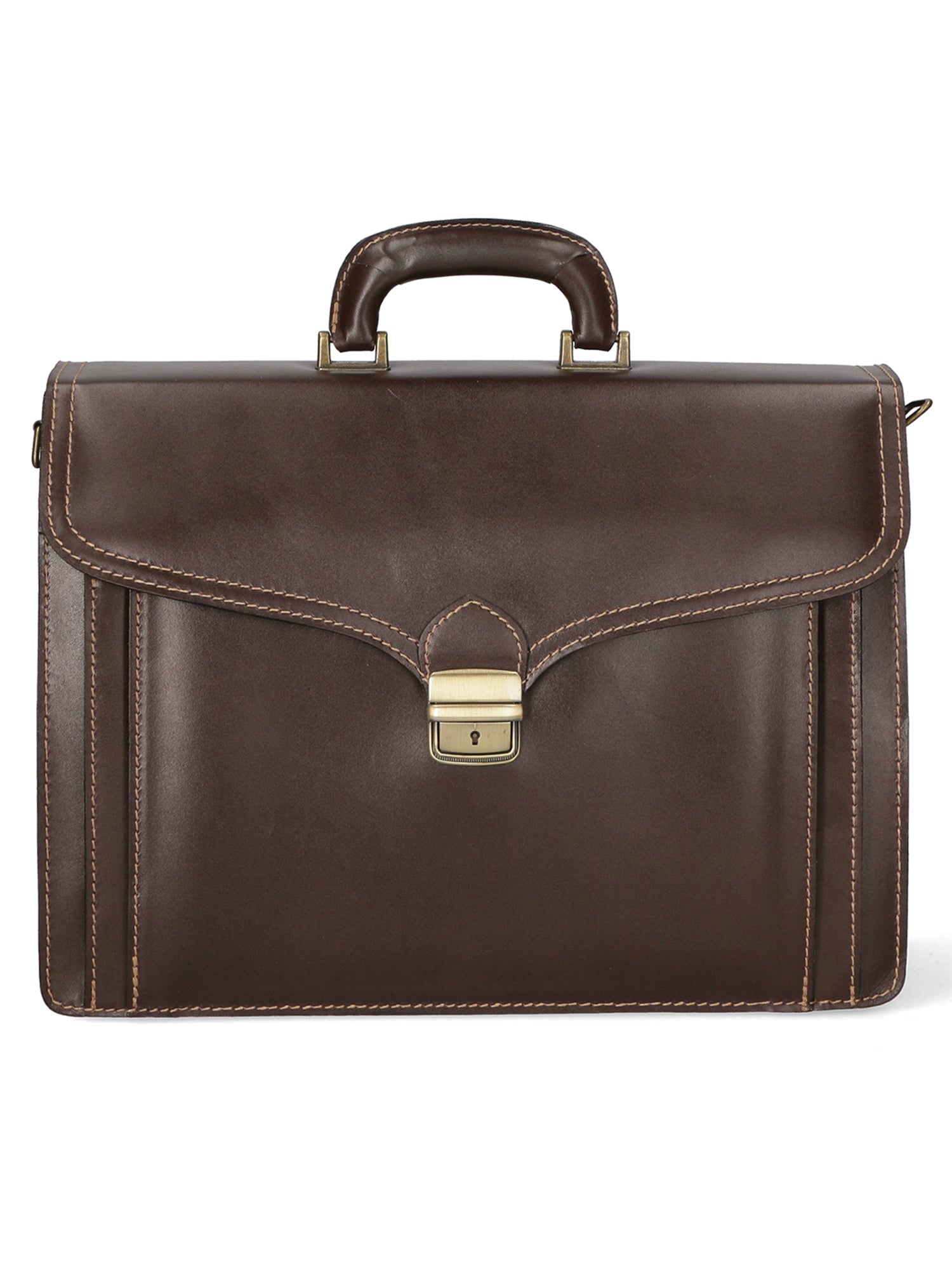 Borsa da lavoro da Uomo in Vera Pelle | Gave Lux | GLX22701023FBG-TMORO_DARK_BROWN