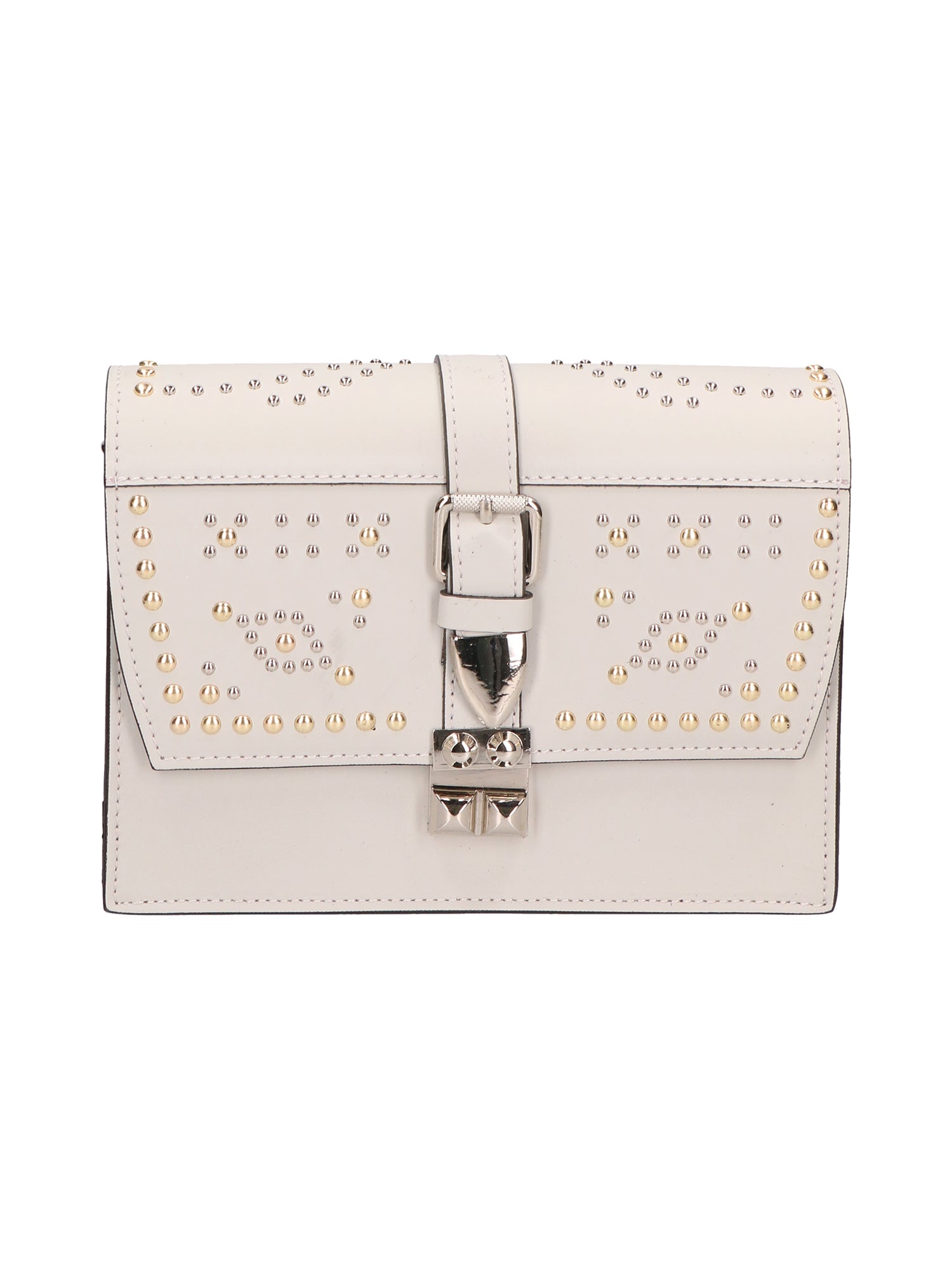 Borsa a tracolla da Donna in Vera Pelle | Gave Lux | GLX2219085223FBG-GRIGIO_GREY